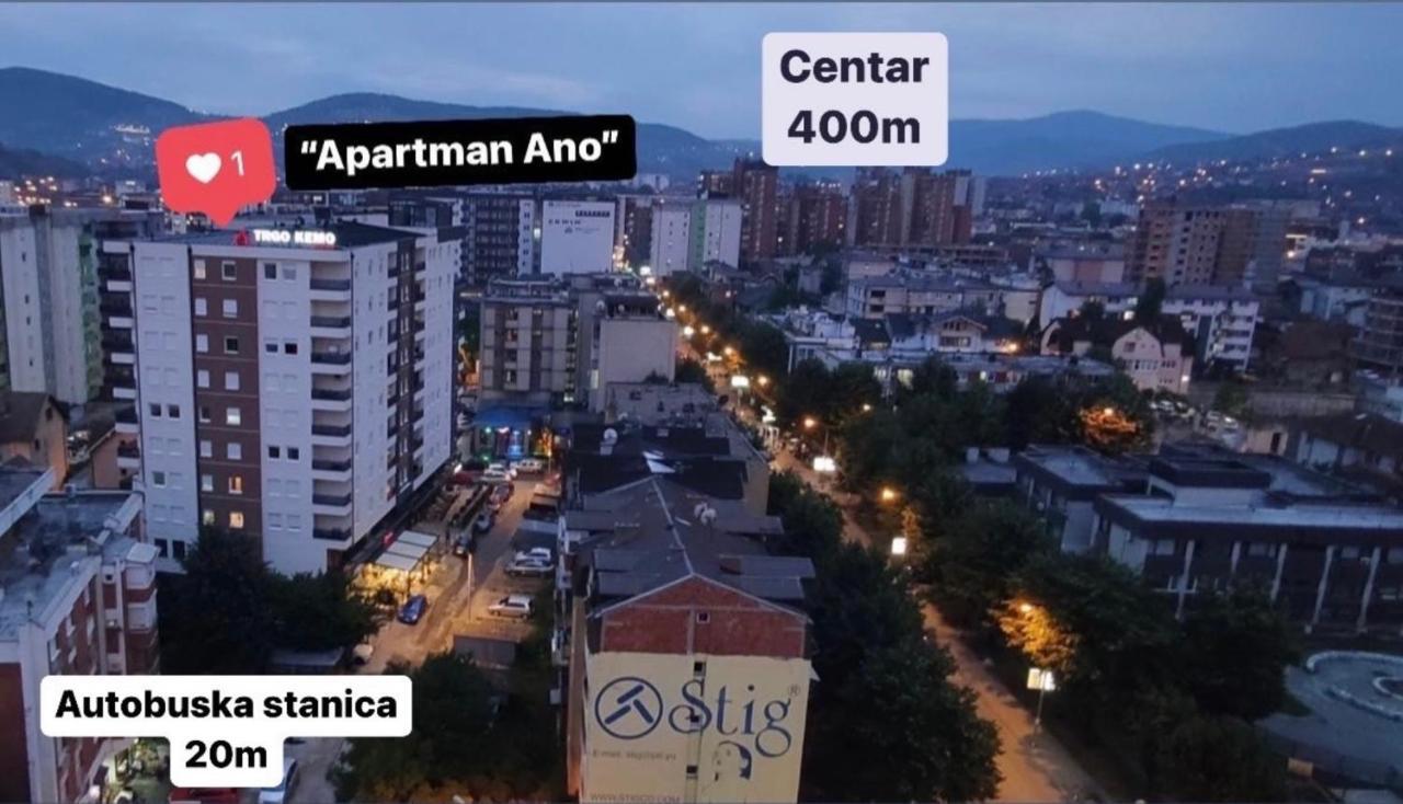 Apartman Ano Lux Novi Pazar Eksteriør billede